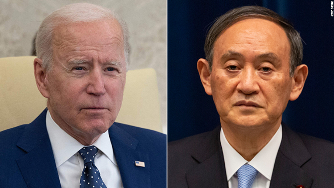 Biden to use meeting with Japan's prime minister to send 'clear signal' to China