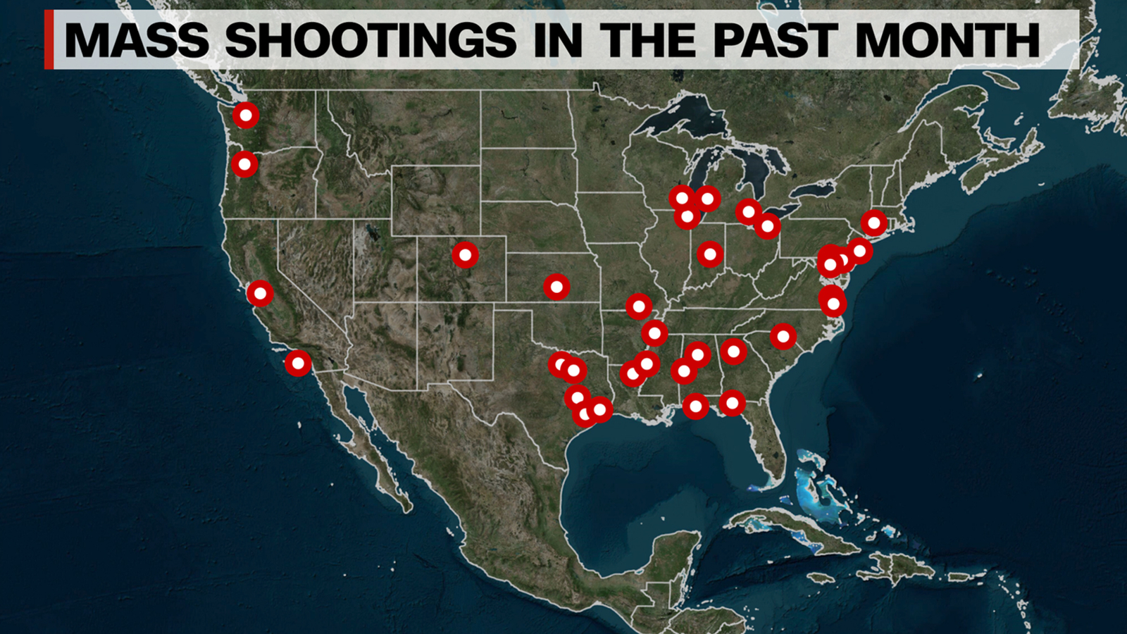 The Point A stunning visualization of America’s mass shooting problem