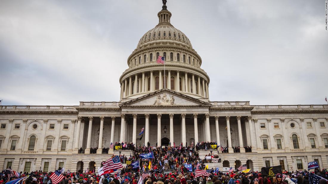 Justice Department has charged at least 400 people in Capitol riot so far