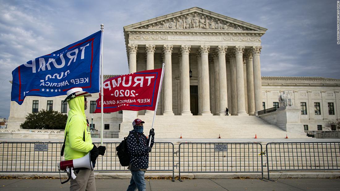 The 2020 election still hovers over the Supreme Court with another pending Pennsylvania case