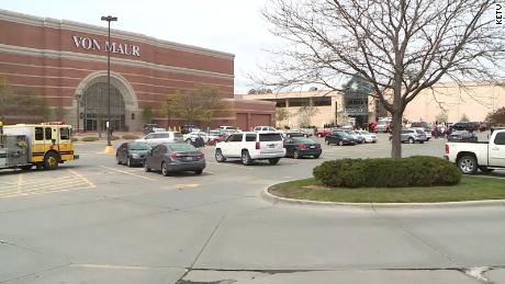 Authorities responded to a shooting at Westroads Mall in Omaha, Nebraska, on Saturday, April 17.