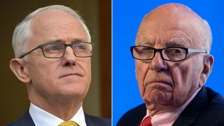 Former Australian Prime Minister Malcolm Turnbull Condemns Rupert ...