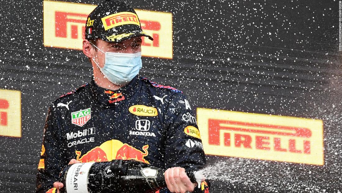 Max Verstappen wins at Imola but Lewis Hamilton stays ahead