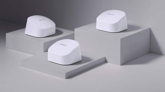 Eero 6 Mesh Wi-Fi System and Two Extenders