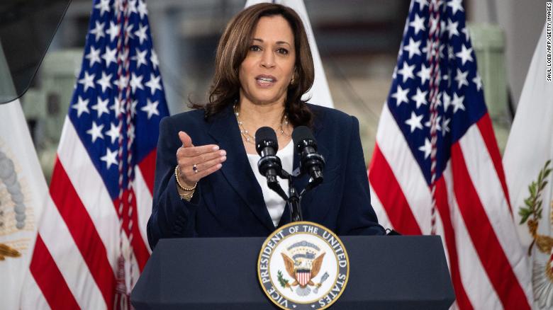 Harris pitches American Jobs Plan during first extended economic speech since becoming VP