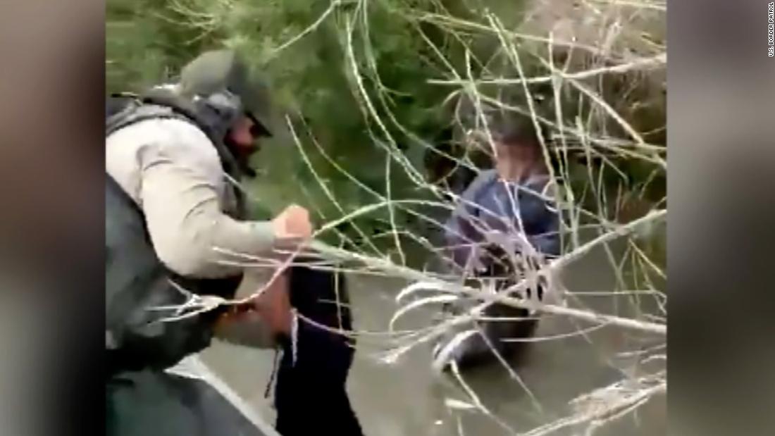 Video captures Border Patrol rescue of two migrant children in Rio Grande