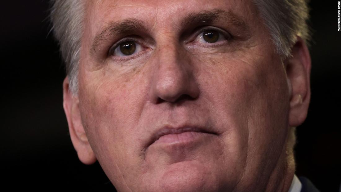 Republican House leader Kevin McCarthy repeats debunked claim that Biden is trying to impose meat limits