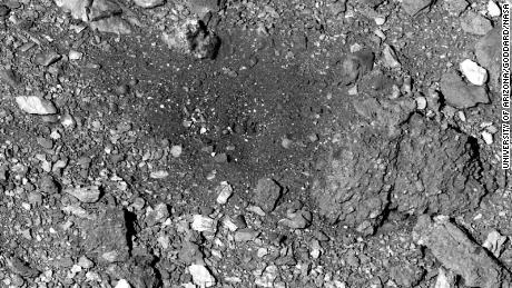 This Is What An Asteroid Looks Like After Playing With A Spaceship