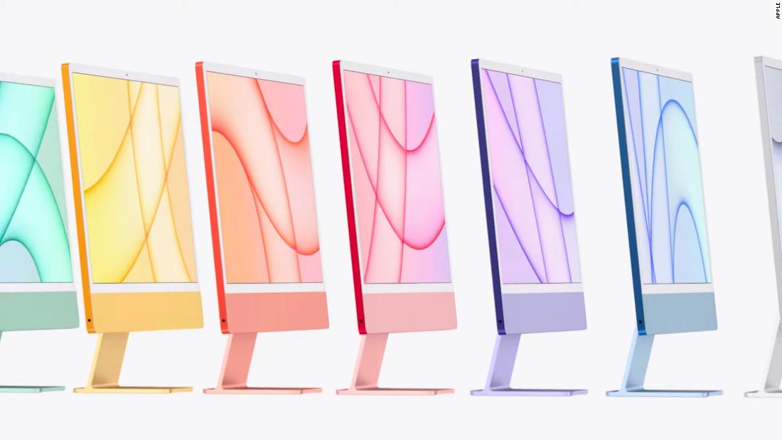 Apple unveils a new iPad Pro, colorful iMacs, AirTag and more