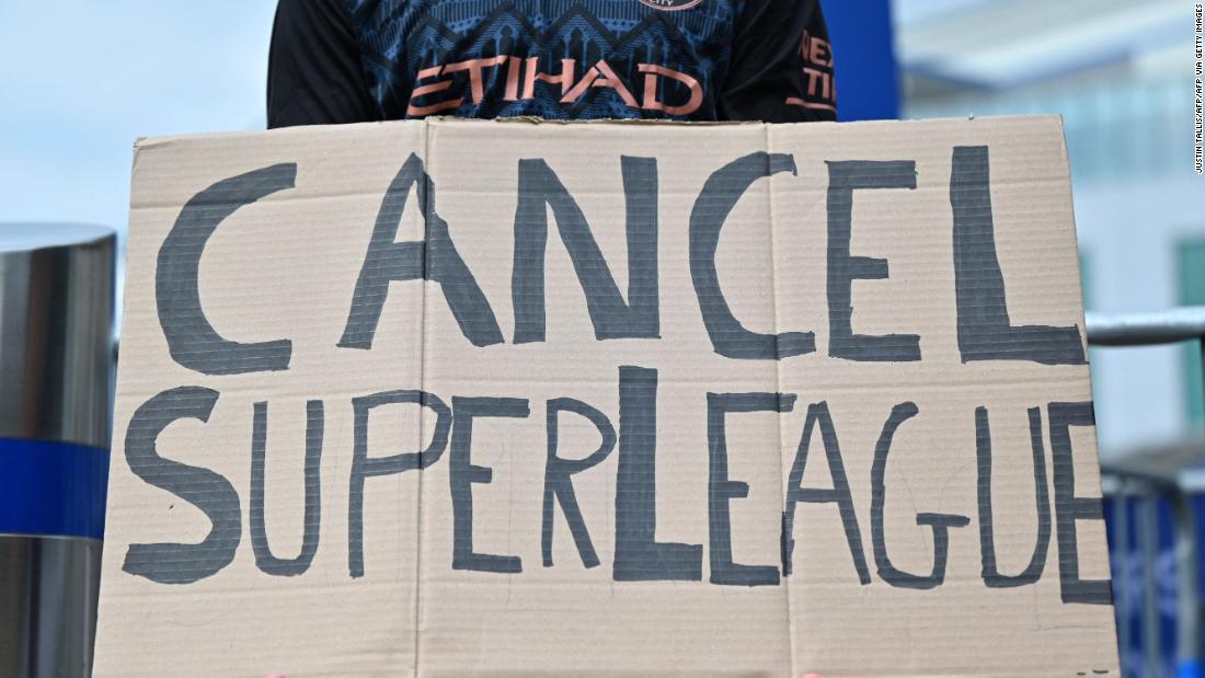European Super League crumbles after majority of teams announce withdrawal
