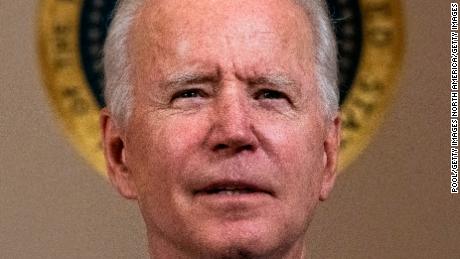 WASHINGTON, DC - APRIL 20: U.S. President Joe Biden makes remarks in response to the verdict in the murder trial of former Minneapolis police officer Derek Chauvin at the Cross Hall of the White House April 20, 2021 in Washington, DC. Chauvin was found guilty today on all three charges he faced in the death of George Floyd last May. (Photo by Doug Mills/Pool/Getty Images)