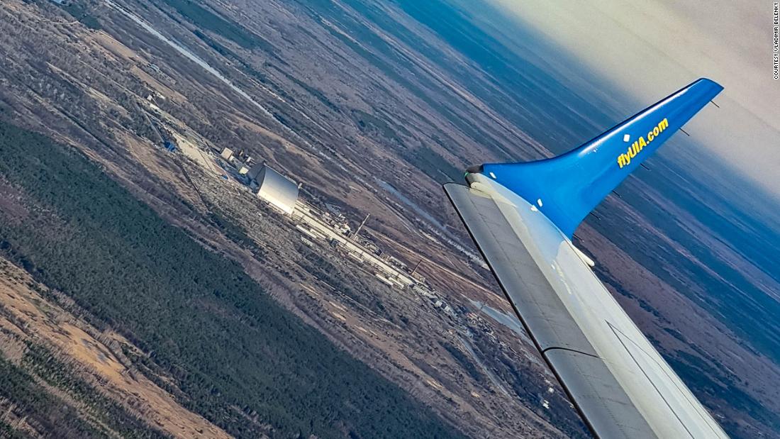 Dark tourism leads to the sky above Chernobyl