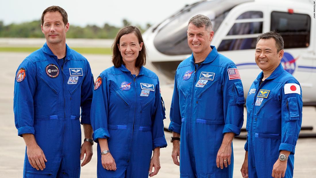 Astronauts prepare to launch aboard reused SpaceX capsule