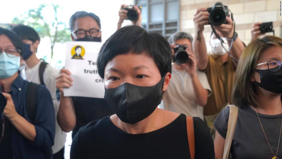 This Hong Kong journalist won awards for her investigation. Now she's been convicted for her work