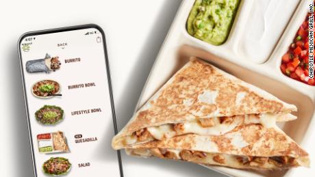 Chipotle&#39;s quesadilla 