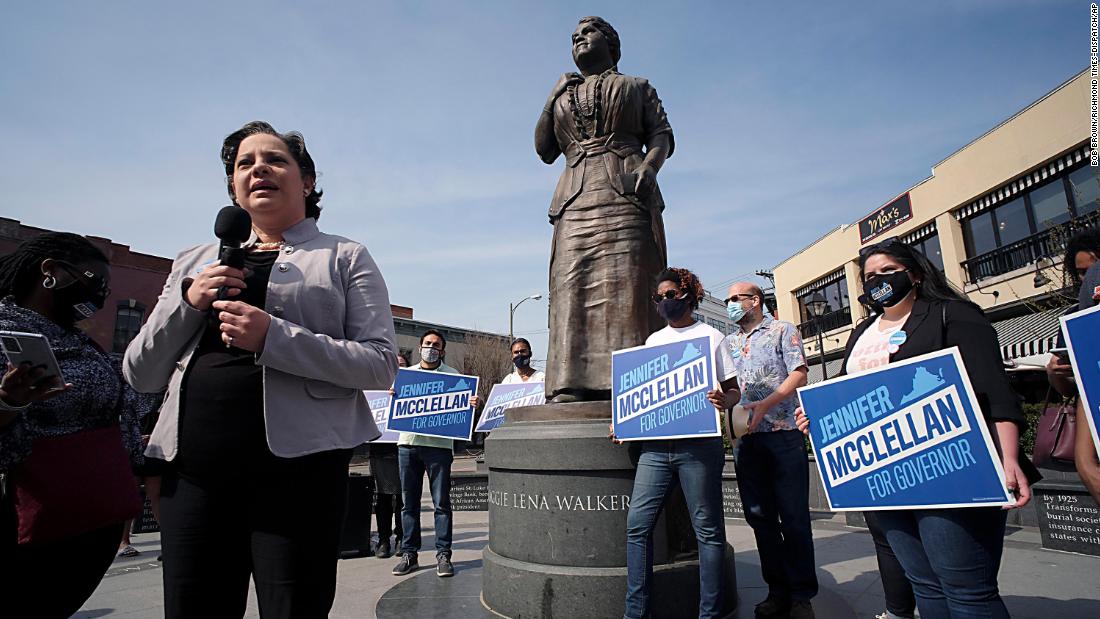 Prominent liberal donors back Virginia state Sen. Jennifer McClellan's bid to become nation's first Black female governor