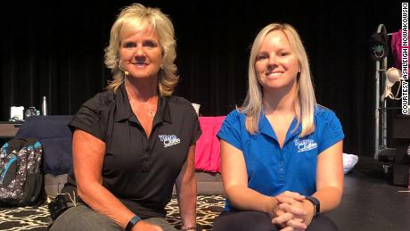 Ashleigh Nowakowski (right) is shown here with her mother Sandi Lybert (left), founder of &quot;Your Choice to Live.&quot;