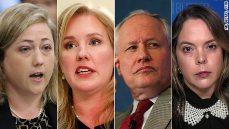 Sarah Longwell, Elizabeth Neumann, William Kristol, Olivia Troye