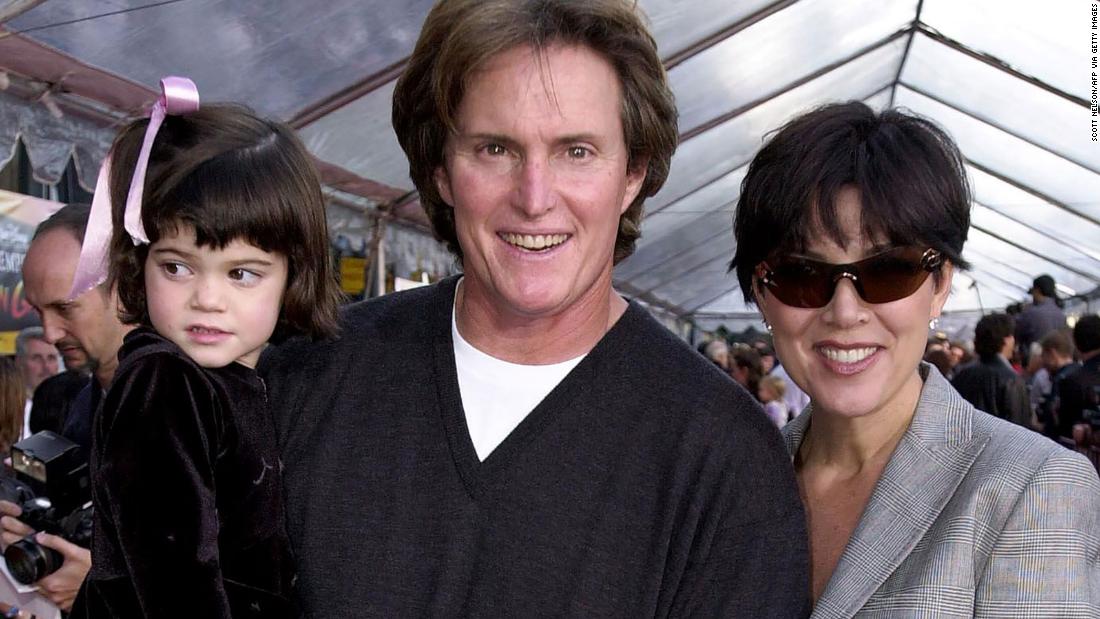 The Jenner family attends the premiere of &quot;The Emperor&#39;s New Groove&quot; in 2000. Jenner and Kris had two kids together: Kylie, left, and Kendall.