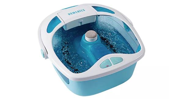 HoMedics Shower Bliss Foot Spa With Heat Boost Power