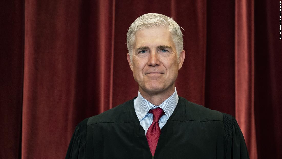 Opinion: What Justice Gorsuch's masklessness says about society