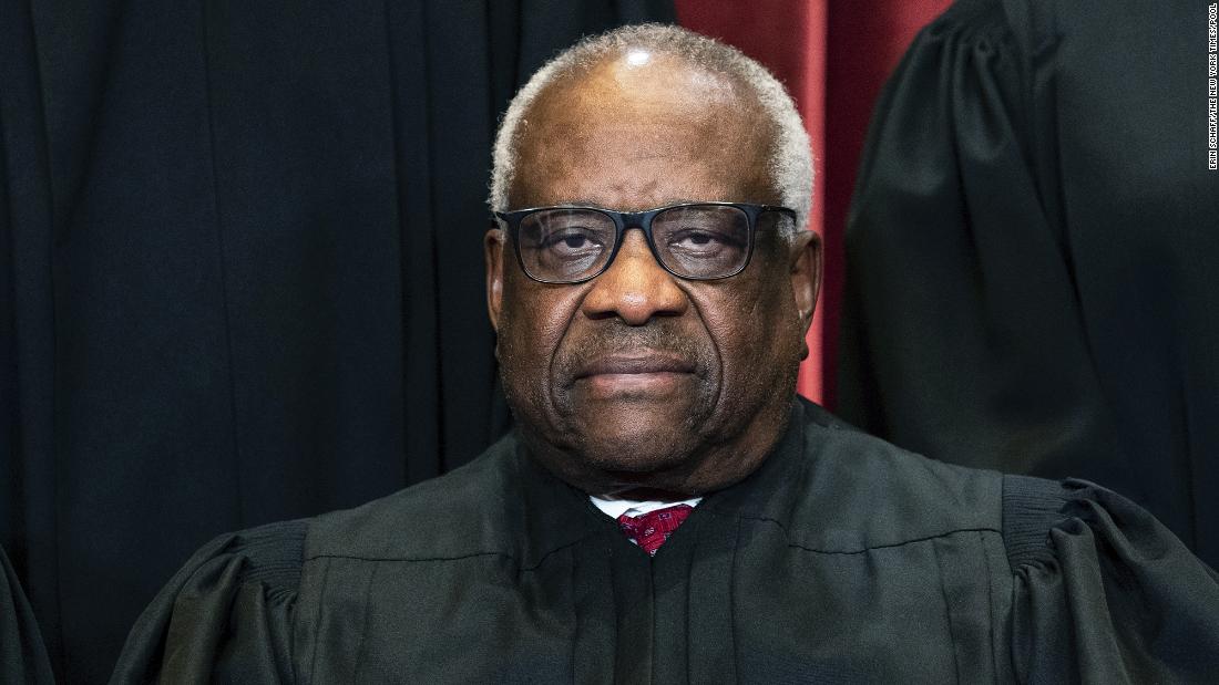 Justice Clarence Thomas asks the first question and other highlights from opening day at the Supreme Court