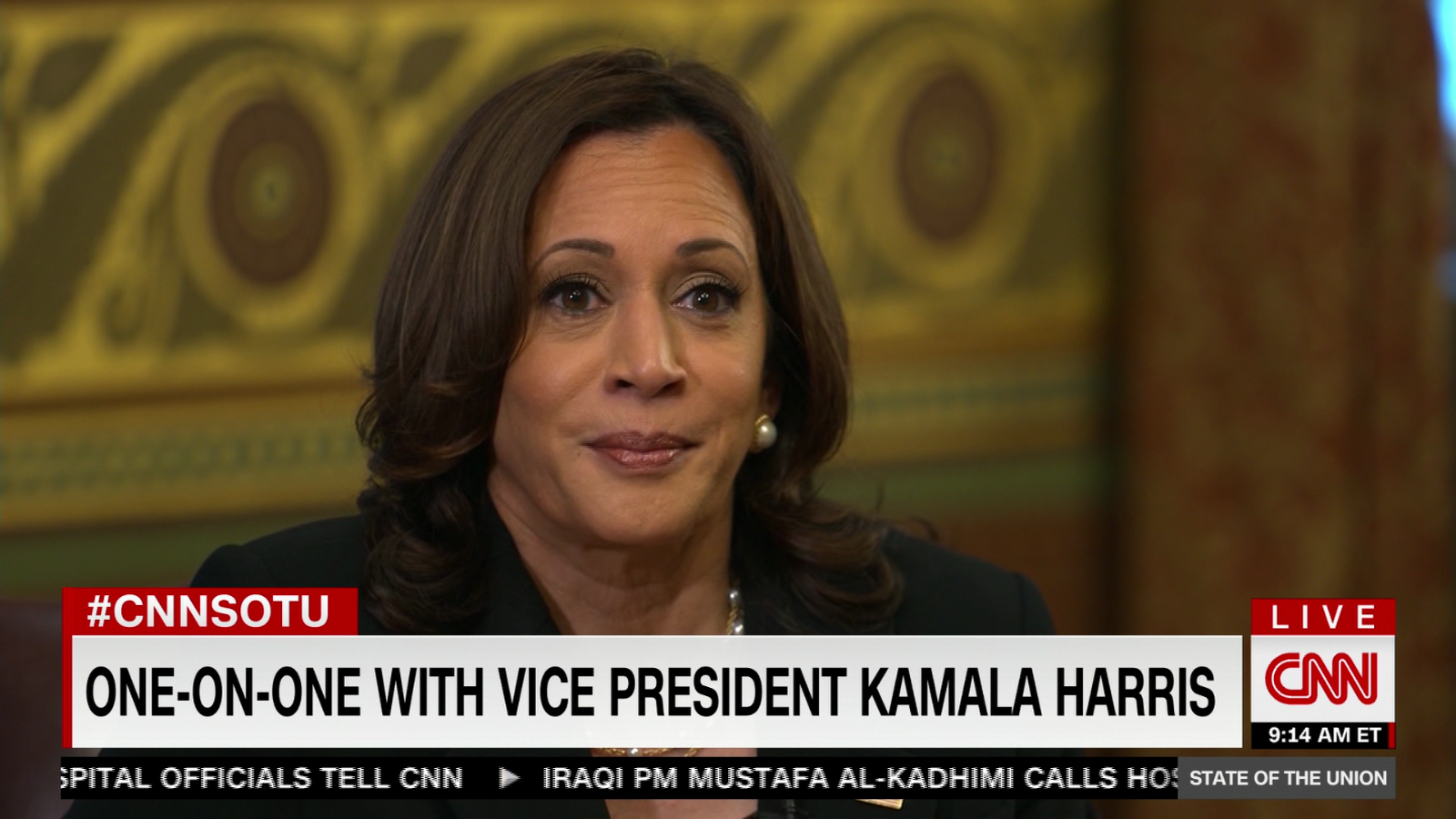 Kamala harris zoom call today