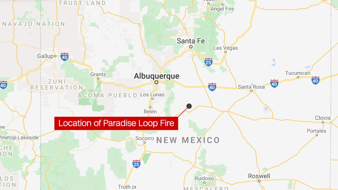 Evacuation orders lifted in New Mexico wildfire