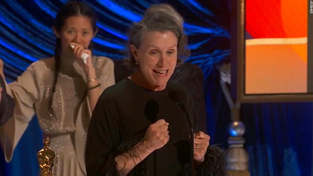 Frances McDormand's third Oscar win puts her one step closer to most honored best actress