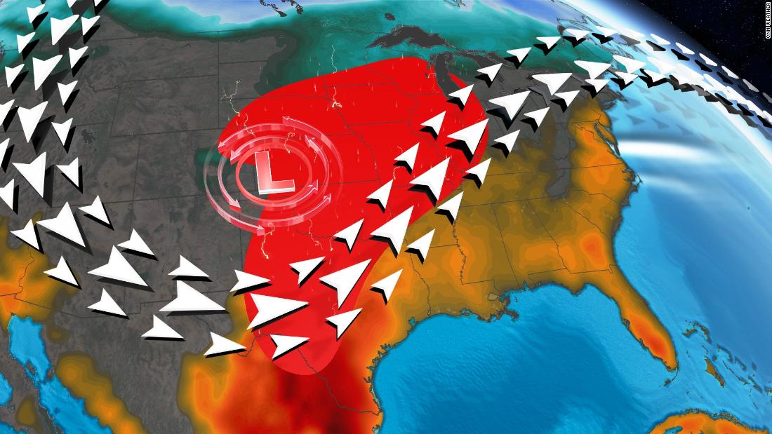 Near record heat fuels severe storms this week