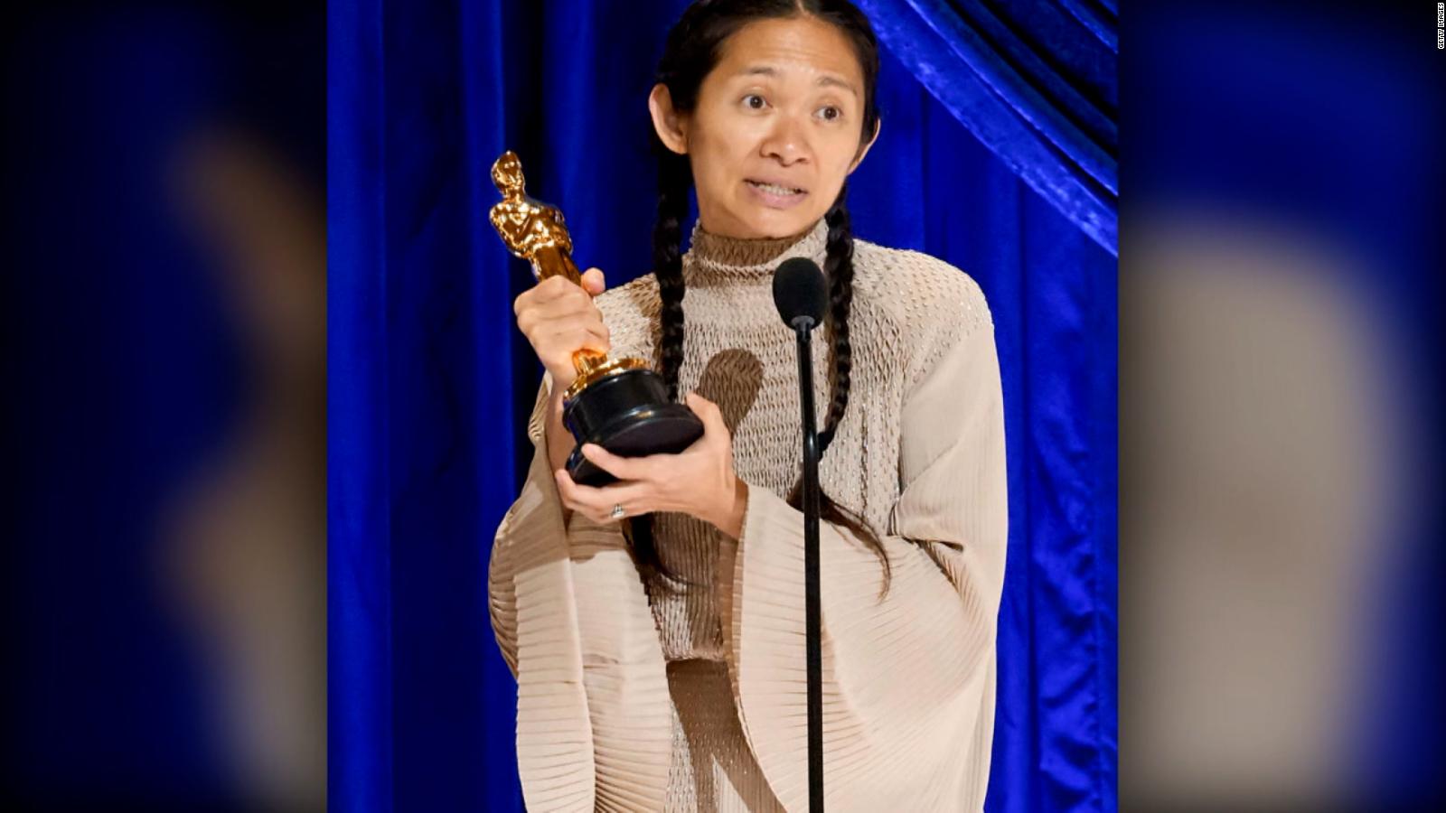 Chloé Zhao gana un Oscar por 