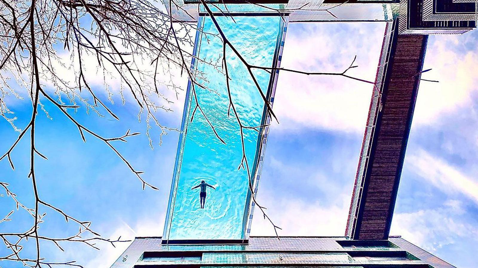 London S New See Through Sky Pool Is First Of Its Kind Cnn Travel