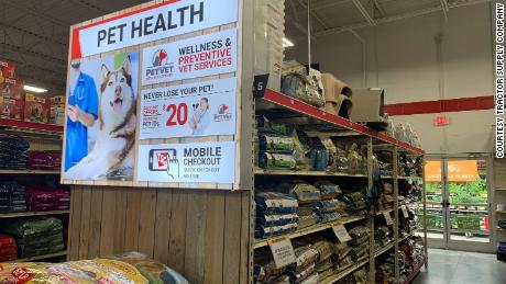Tractor Supply says 25% of its customers have recently bought a new pet.