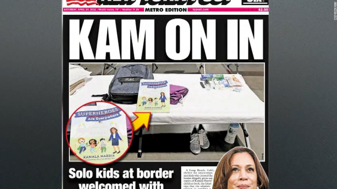 New York Post Temporarily Deletes Then Edits False Story That Claimed Harris Book Was Given Out In Migrant Welcome Kits Cnn Politics