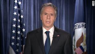 Blinken says US withdrawal from Afghanistan will concentrate the minds of &#39;free riders&#39; in the region