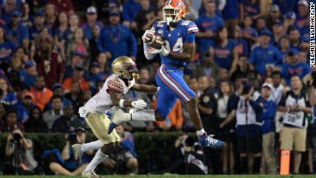 Florida tight end Kyle Pitts could be a favourite after the quarterbacks. 