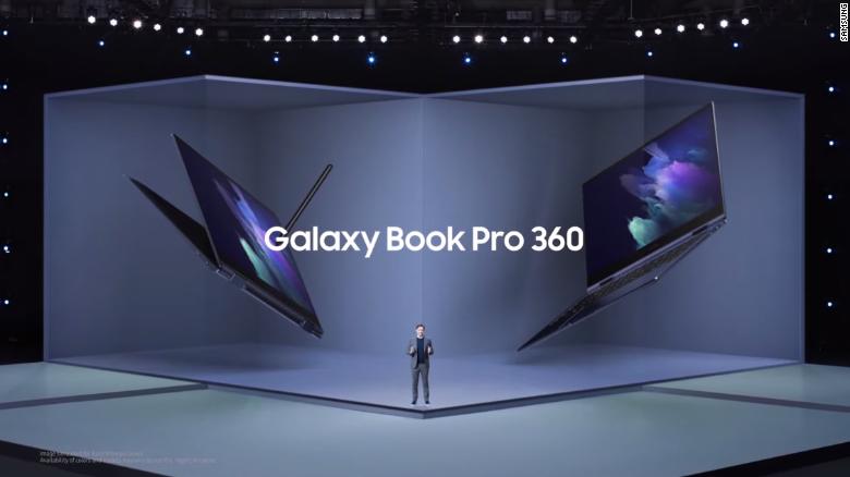 Samsung showed off its new Galaxy Book Pro laptop line at a virtual event on Wednesday