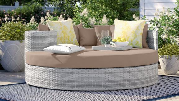 Falmouth Patio Daybed With Cushions