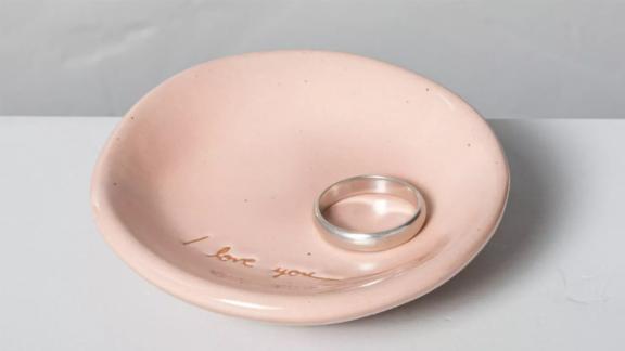 Hearth & Hand With Magnolia 'I Love You' Ceramic Trinket Dish Pink