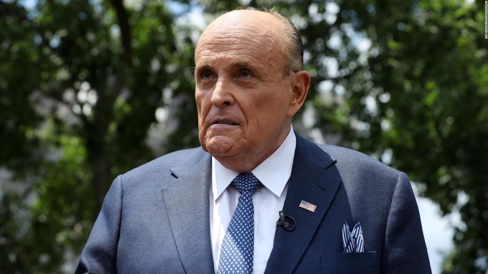 Rudy Giuliani suspended from practicing law in New York state - CNNPolitics