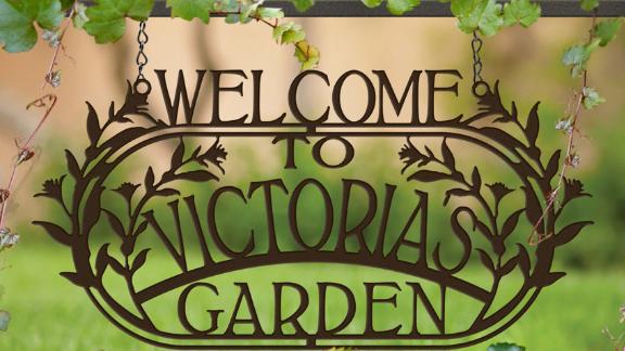 Langleymetalworks "Welcome to the Garden" Custom Garden Sign