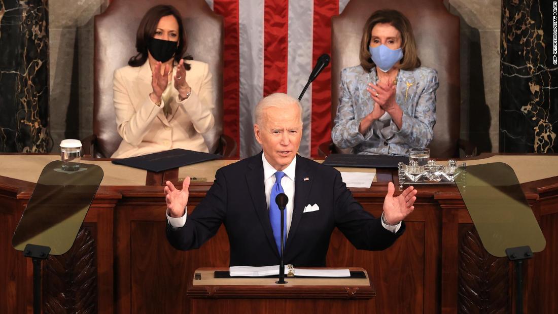 Watch Pay Your Fair Share Biden On Wealthiest 1 During His Speech To Congress Cnn Video