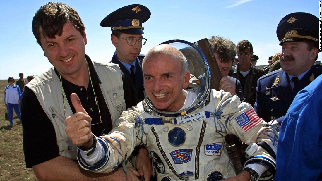 First space tourist: 'It was the greatest moment of my life'