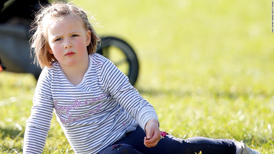 Mia Tindall attends the Gatcombe Horse Trials in March 2019.