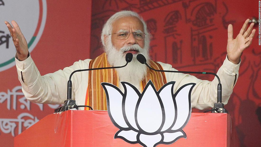 Prime Minister Narendra Modi&#39;s political party continued to hold election rallies in April despite the crisis. 