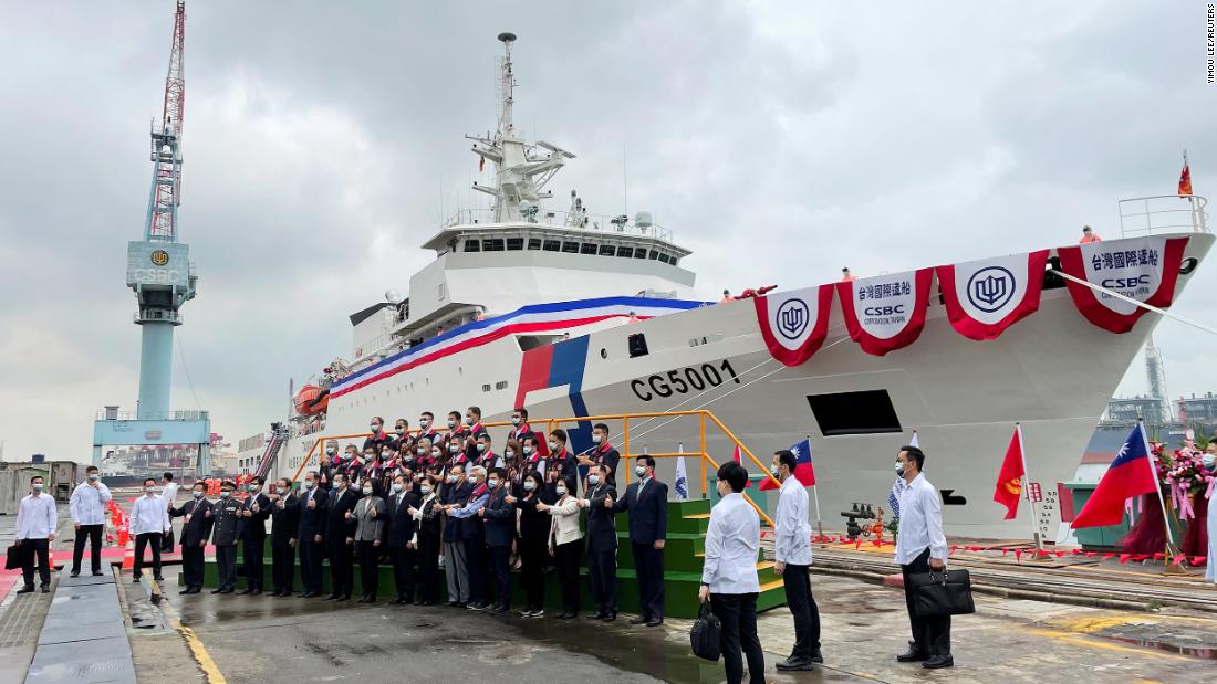 Taiwan's new coast guard flagship to counter China's 'gray zone' threat