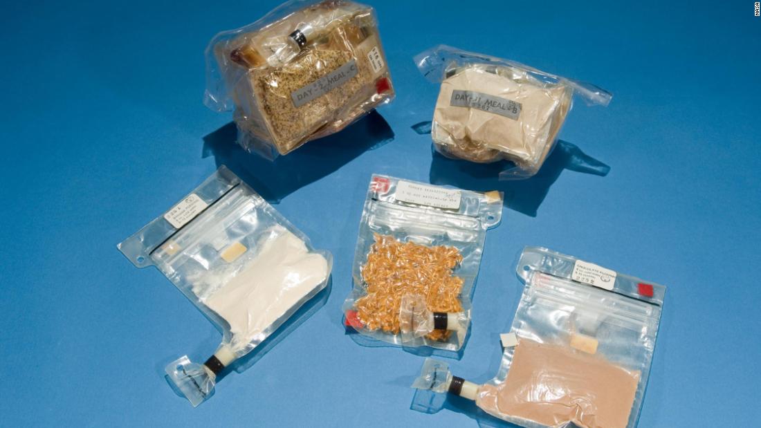 Apollo astronauts were the first to have hot water, which made rehydrating foods easier and improved the food&#39;s taste. These astronauts were also the first to use the &quot;spoon bowl,&quot; a plastic container that could be opened and its contents eaten with a spoon.