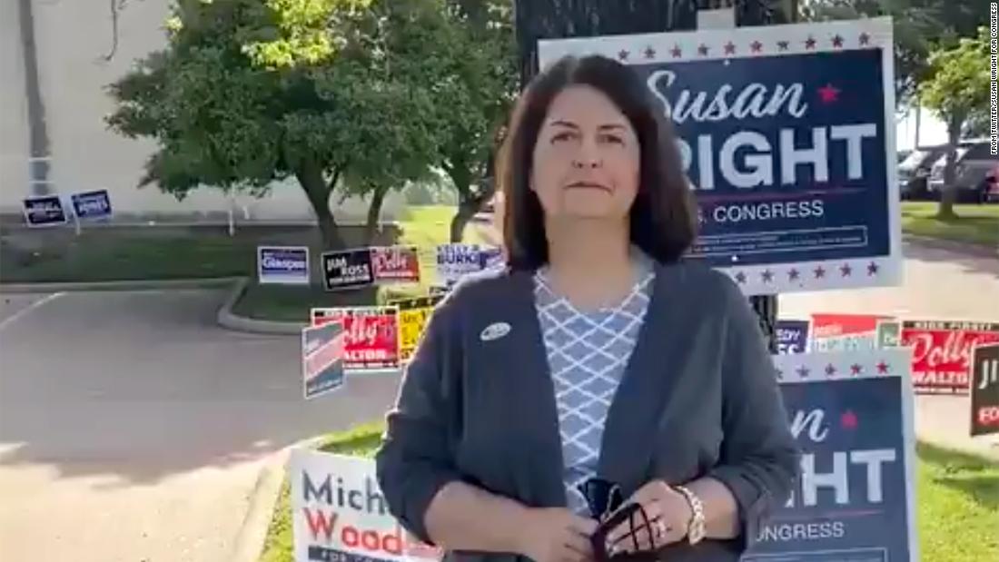 Republicans Susan Wright, Jake Ellzey advance to runoff in Texas' 6th District special election