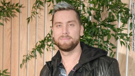 Lance Bass at the 1 Hotel West Hollywood grand opening event in 2019 in West Hollywood, California.