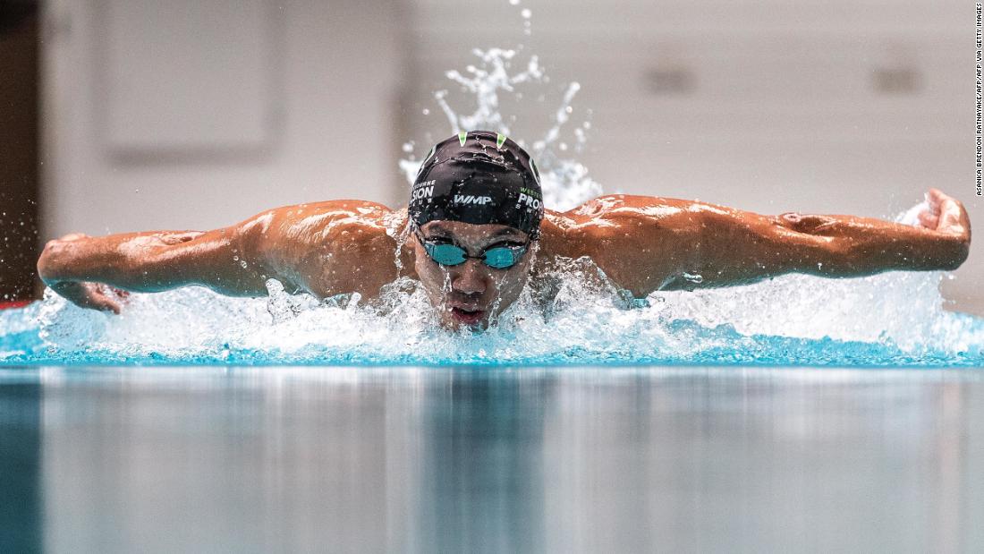 Myanmar swimmer Win Htet Oo: 'Genocidaires do not deserve to be in the Olympics'